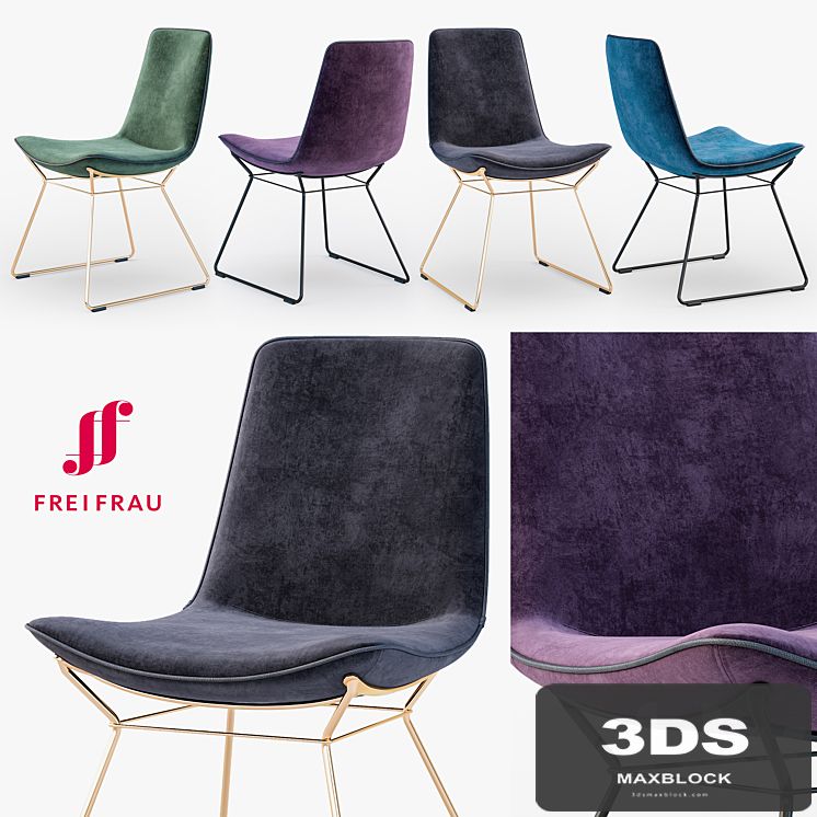Freifrau Amelie chair basic wire frame