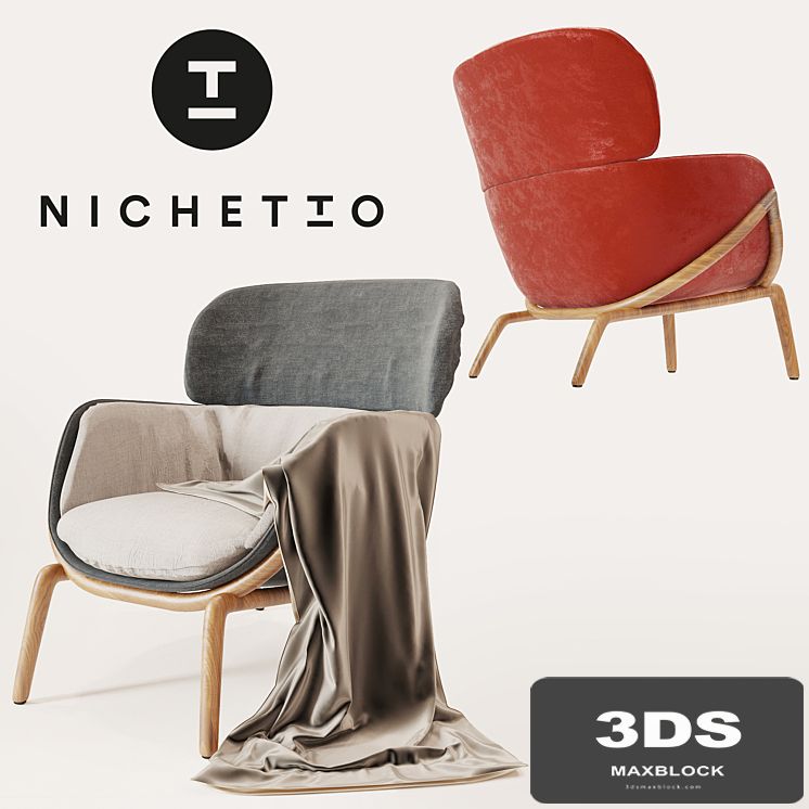 Armchair ELYSIA LOUNGE by Nichetto