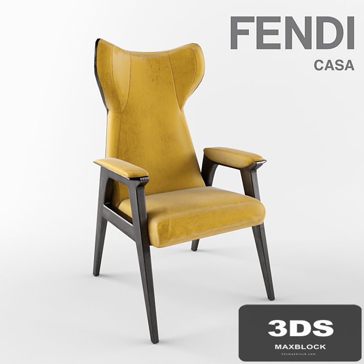 chair Cerva Fendi Casa
