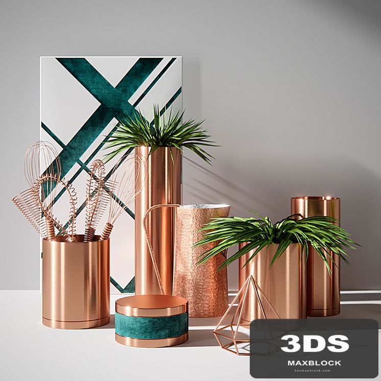 Vase copper