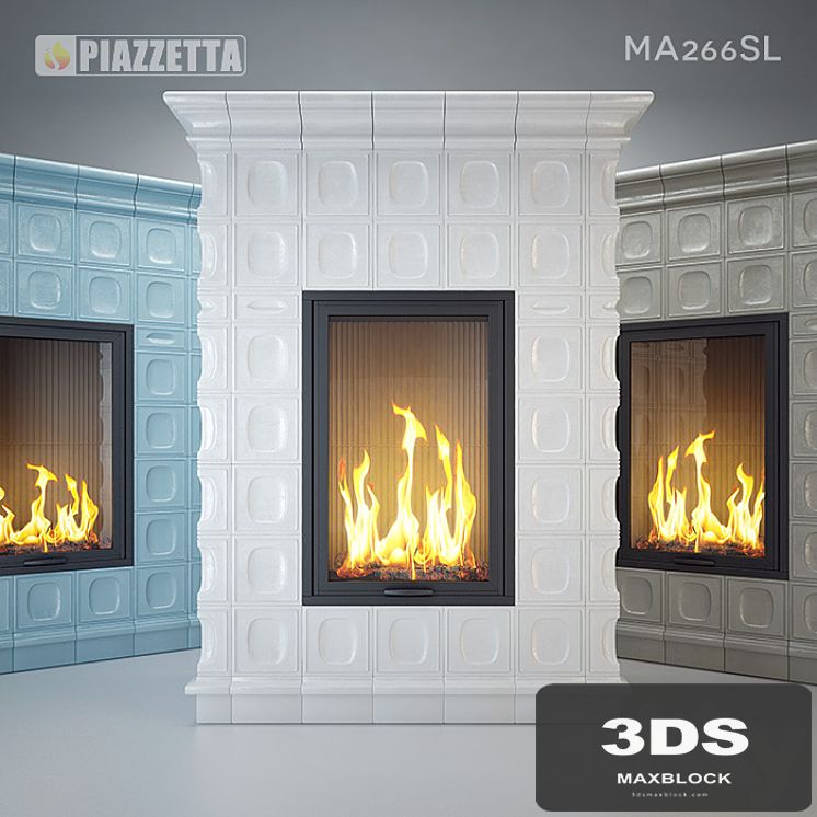 Piazzetta MA266SL Tiled Stove