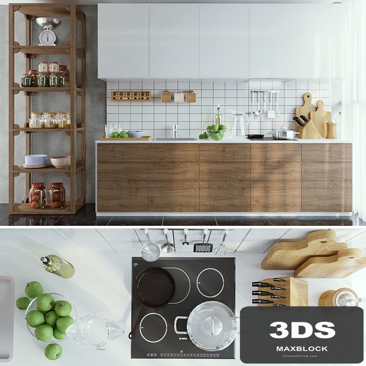 IKEA VOKSTORP with decor