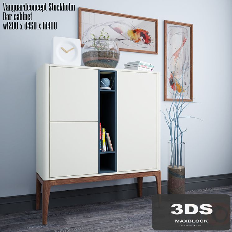 Vanguardconcept Stockholm Bar Cabinet
