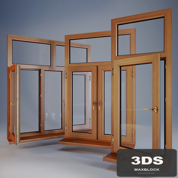 PLASTIC WINDOWS WOOD