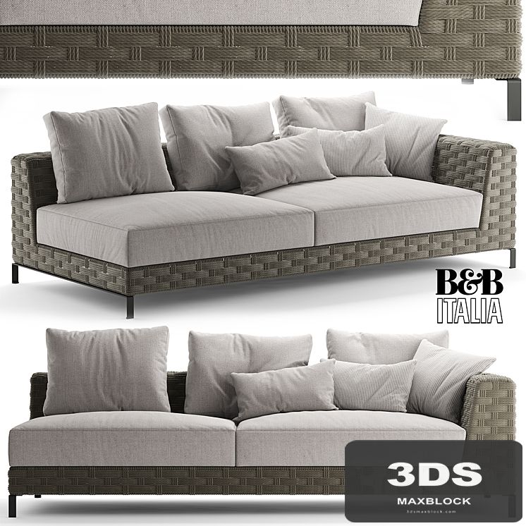 Sofa bebitalia Ray Outdoor Natural