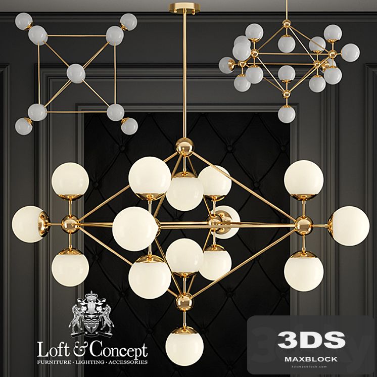 Modo Chandelier Gold Chandelier 15