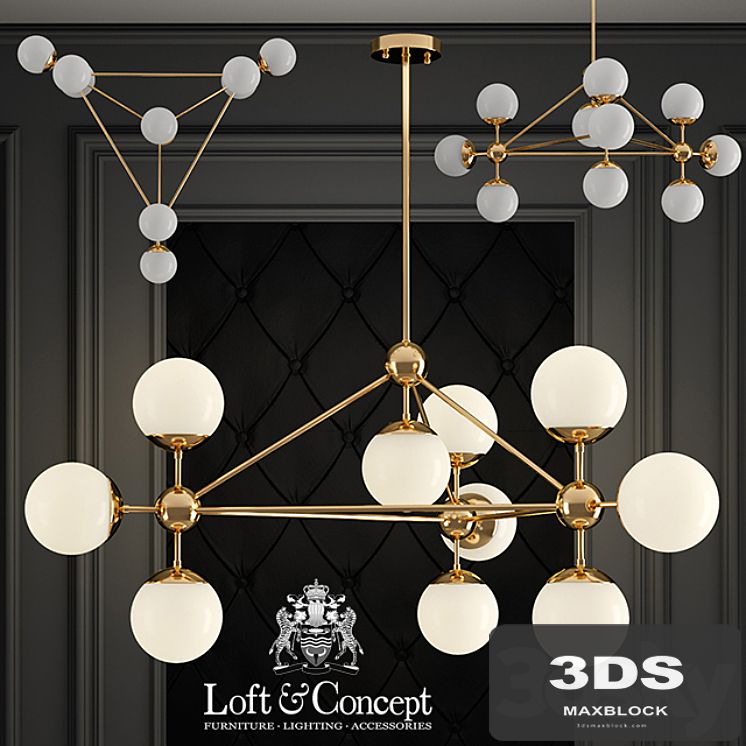 Modo Chandelier Gold Chandelier 10