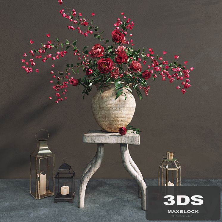 Rustic decor set