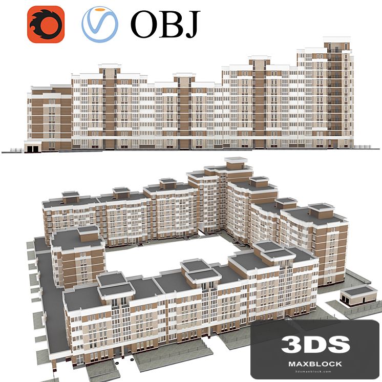 Quarterly building - apartment building