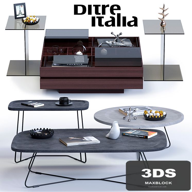 Ditre Italia Coffee Tables Set