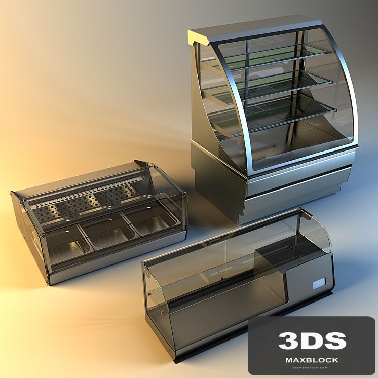 Refrigerated display cases