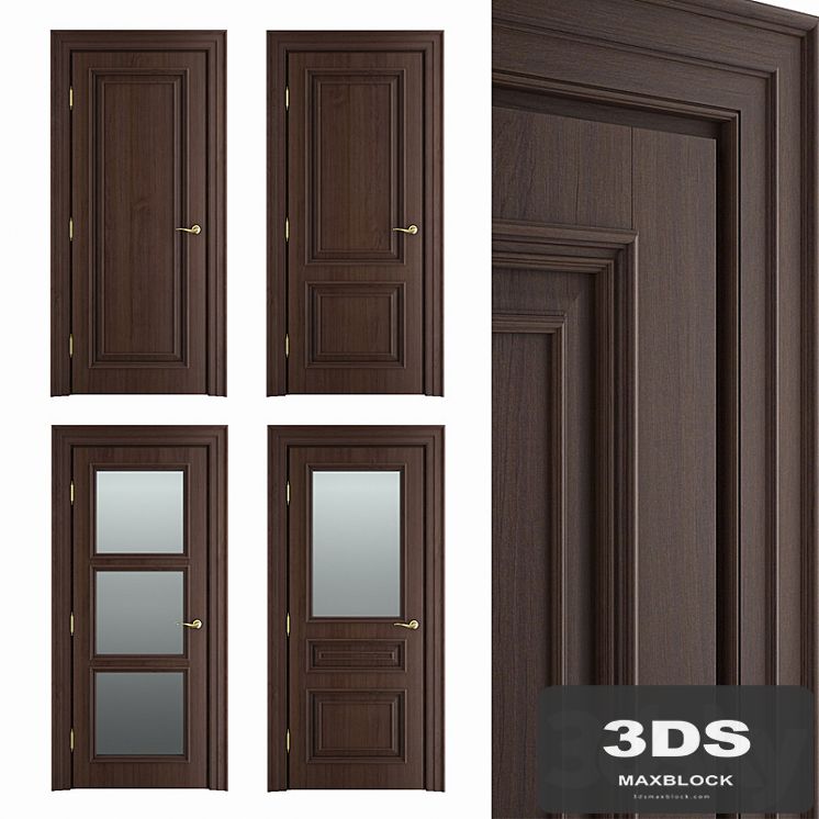 Massivstyle Interier CHOCOLATE Door 01