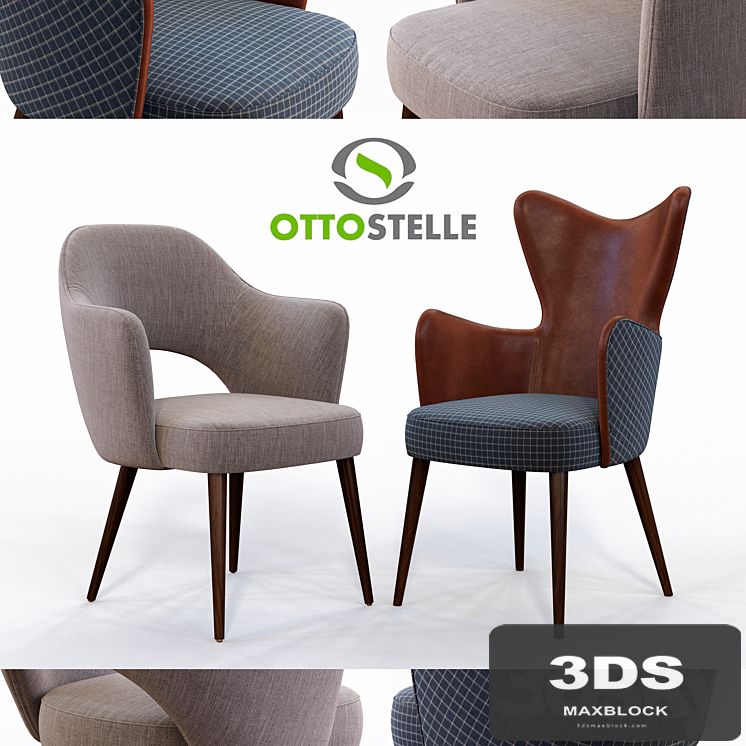 Chairs Fellini and Hardin from Ottostelle