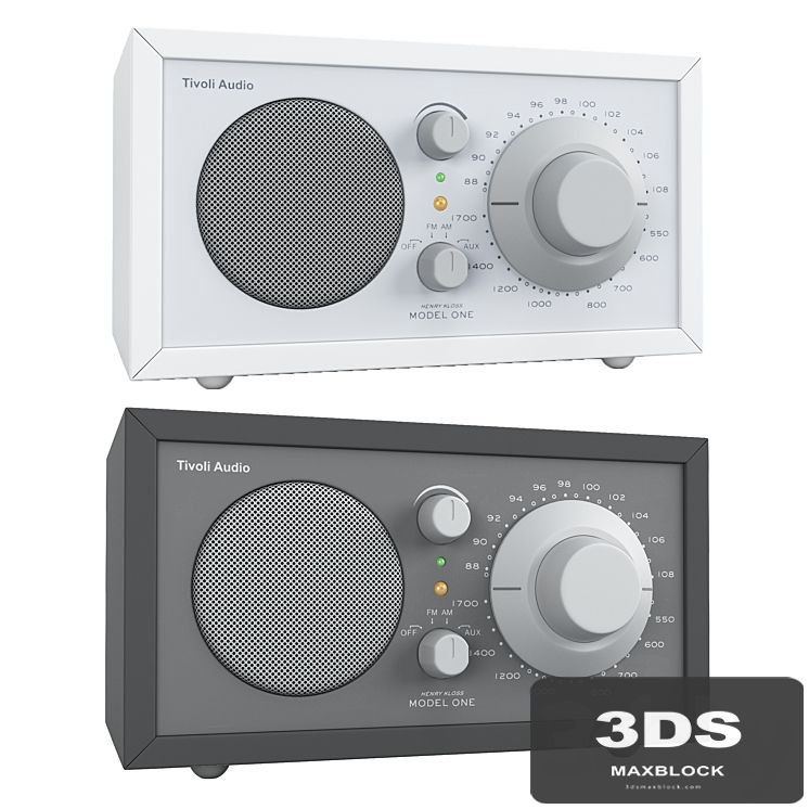Tivoli Audion model ONE grey and white version
