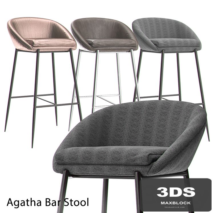 AGATHA Bar Stool