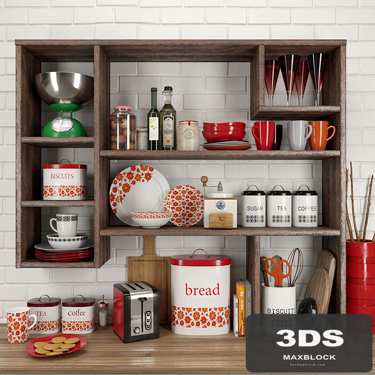 Set for the kitchen