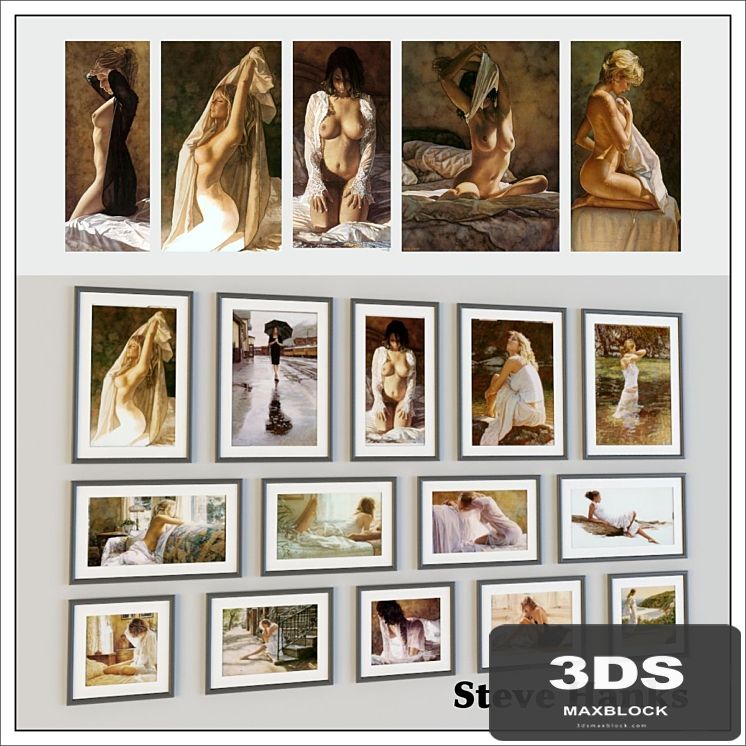 Watercolors Steve Hanks (19 pcs.)
