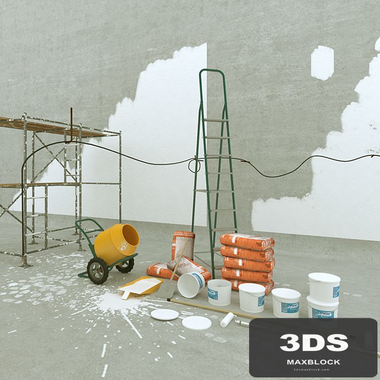 paint set, repair