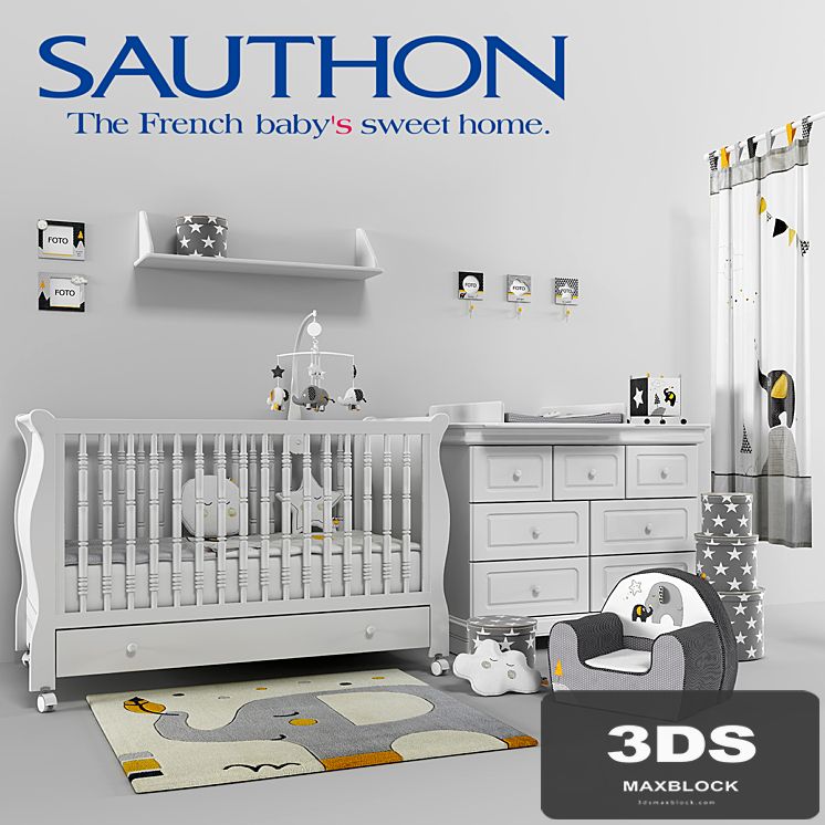 Baby room - SAUTHON Babyfan - SAUTHON Elodie Blanc