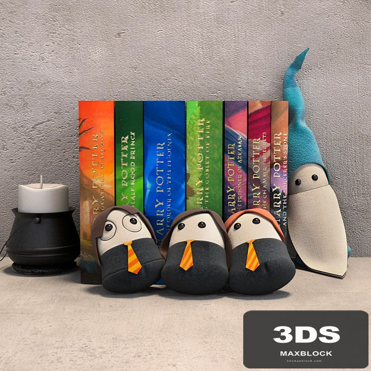 A series of books about Harry Potter