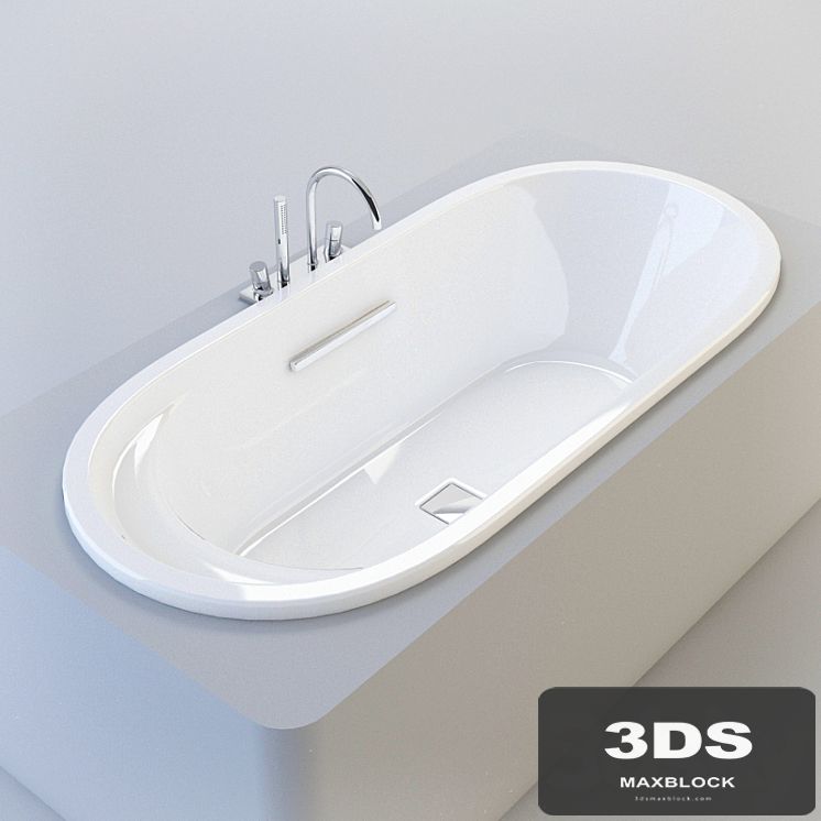 Jacob Delafon LOVEE bath recessed