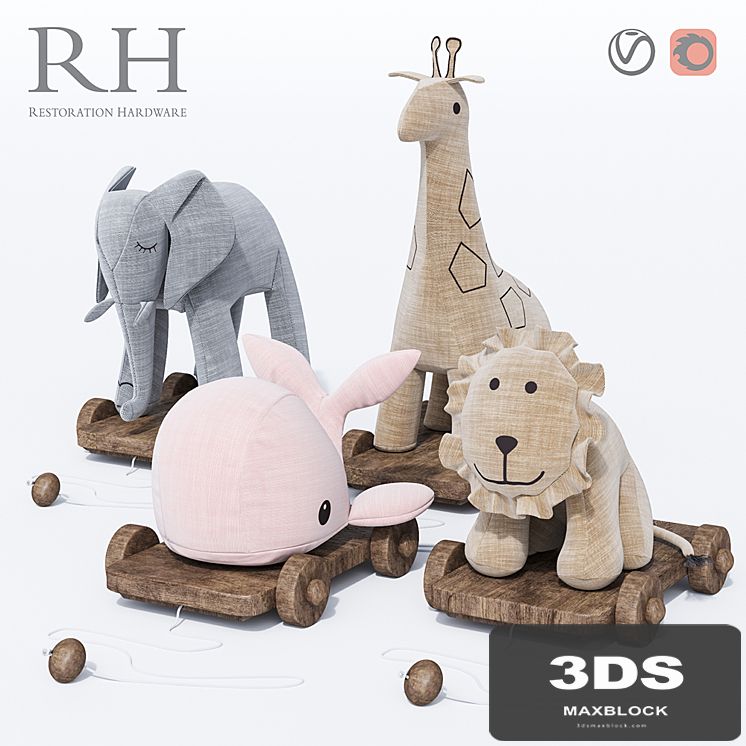 Chambray Pull Toy