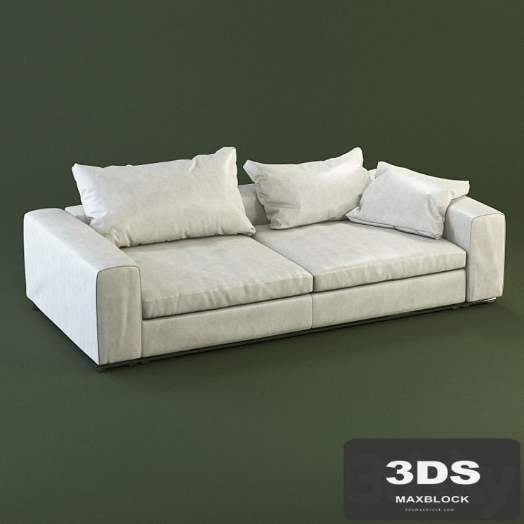FLEXFORM Groundpiece sofa 2-seater